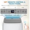 image10000 BTUs Portable Air Conditioners with coolingdehumidificationfansleep mode4IN1 Portable AC with 24H Timer ampamp Remote Control ampamp Window Kit13000 BTUs