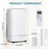 image10000 BTUs Portable Air Conditioners with coolingdehumidificationfansleep mode4IN1 Portable AC with 24H Timer ampamp Remote Control ampamp Window Kit13000 BTUs