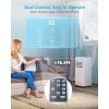 image10000 BTUs Portable Air Conditioners with coolingdehumidificationfansleep mode4IN1 Portable AC with 24H Timer ampamp Remote Control ampamp Window Kit8000 BTUs