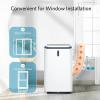 image8000 BTUs Portable Air Conditioners with coolingdehumidificationfansleep mode4IN1 Portable AC with 24H Timer ampamp Remote Control ampamp Window Kit14000 BTUs