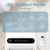 image8000 BTUs Portable Air Conditioners with coolingdehumidificationfansleep mode4IN1 Portable AC with 24H Timer ampamp Remote Control ampamp Window Kit8000 BTUs
