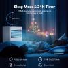 image8000 BTUs Portable Air Conditioners with coolingdehumidificationfansleep mode4IN1 Portable AC with 24H Timer ampamp Remote Control ampamp Window Kit8000 BTUs with Window Kit
