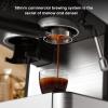 imageEspresso Machine with Grinder 20 Bar Expresso Coffee Machines with Milk Frother Steam Wand Professional Espresso Maker with Removable Water Tank Cappuccino ampamp Latte Machine for HomeDeep Black