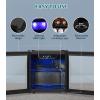 imageMini Fridge 130 Can Beverage Refrigerator Cooler 32 CuFt Drink Fridge for Soda Wine Beer Adjustable Temperature Control for Home Office BlackBlack