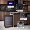 imageMini Fridge 130 Can Beverage Refrigerator Cooler 32 CuFt Drink Fridge for Soda Wine Beer Adjustable Temperature Control for Home Office BlackBlack