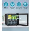 imageMini Fridge 130 Can Beverage Refrigerator Cooler 32 CuFt Drink Fridge for Soda Wine Beer Adjustable Temperature Control for Home Office BlackBlack