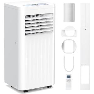 image8000 BTUs Portable Air Conditioners with coolingdehumidificationfansleep mode4IN1 Portable AC with 24H Timer ampamp Remote Control ampamp Window Kit8000 BTUs with Window Kit