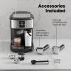 imageEspresso and Cappuccino Machine 20Bar Latte Machine with Automatic Milk Frother 3 in 1 Professional SemiAutomatic Espresso Maker with Dual Heating System ampamp Capsule Compatible