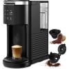 imageCoffee Maker 14Cup Programmable Drip Coffee Makers with Reusable Filter ampamp Keep Hot Plate Auto Pause Small Coffee Machines with Coffee Pot Timer Selfcleaning for Home Stainless SteelSingle Cup