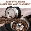 imageAutomatic Coffee Grinder Electric Burr OneTouch Grinder with 35 Grind Settings for DripEspressoPourOverColdBrew 212 Cup Dose Selection Coffee Grinders for HomeOffice