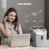imageIce Makers Countertop26Lbs24H9 Cubes in 6 MinsPortable Ice Maker Machine with SelfCleaning2 Sizes of Bullet IcePerfect for Home KitchenBlackDark Gray