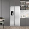 image20 Cuft Large Refrigerator Fridge 2 French Door Stainless Steel with Water Dispensor Ice Maker for the Kitchen20 Cuft