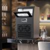 imageCommercial Ice Maker MachineMoonShaped Ice100lbs24H Under Counter ice MachineFreestanding Ice MakerIce Thickness ControlStainless Steel Ice Makers for HomeBarCafe and OfficesBLACK