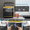 imageIce Maker Machine Countertop Portable Compact Small Bullet Ice Maker with Self Cleaning9 Cubes in 6 Mins26lbs in 24Hrs for Home and KitchenBlack