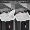 imageNugget Ice Maker Countertop34lbs24HPortable Pebble Ice Maker Machine with HandleOneClick OperationPellet Ice Maker for HomeOfficeBlack