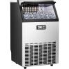 imageCommercial Ice Maker Machine 100lbs24H Stainless Steel Ice Machine with 33lbs Storage Capacity Auto SelfCleaning Freestanding Ice Maker Ice Machine Freestanding for BarCafeRestaurant100LBSDAY
