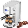 imageEspresso Machine 20 Bar Professional Stainless Steel Coffee Maker with LCD Display Steam Wand 45oz Removable Water Tank for Espresso Cappuccino Latte at Home or Office BlackSilver