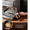 imageDouble Boiler Espresso Machine with Grinder 20 Bar Expresso Coffee Machines with Upgraded AntiClogging System Professional Coffee Maker with Milk Frother for Cappuccino Latte Americano