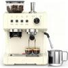 image20 Bar Espresso Machine with Builtin AntiClog Coffee Grinder Expresso Coffee Machines with Milk Steam WandFrotherTamping ToolsEspresso Maker with Grinder for LattesWhite