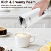 imageMilk Frother 6in1 Electric Milk Steamer 85oz250ml Automatic Warm and Cold Foam Maker and Milk Warmer for Latte Cappuccinos Macchiato From the Makers of Instant 400W WhiteWhite