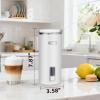 imageMilk Frother 6in1 Electric Milk Steamer 85oz250ml Automatic Warm and Cold Foam Maker and Milk Warmer for Latte Cappuccinos Macchiato From the Makers of Instant 400W WhiteWhite