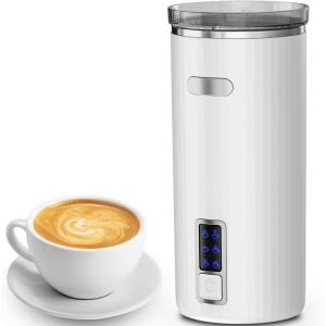 imageMilk Frother 6in1 Electric Milk Steamer 85oz250ml Automatic Warm and Cold Foam Maker and Milk Warmer for Latte Cappuccinos Macchiato From the Makers of Instant 400W WhiteWhite