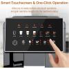 imageFully Automatic Espresso Machine with Auto Milk Frother amp Builtin Grinder Smart Alarm Coffee Machine with Intuitive Touchscreen amp AutoClean Function Ideal for Latte Cappuccino Americano