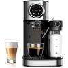 image20 Bar Professional Compact Espresso Cappuccino Machine with Touch Screen amp Auto Milk Frother Stainless Steel Coffee Maker for Cappuccino LatteBlack  Silver
