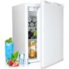 imageCompact Refrigerator 256 Cuft Mini Fridge with Freezer Single Door Refrigerator with Adjustable Temperature Settings Low noise for Bedroom Office Dorm WHITEWhite