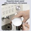 image2026 Upgrade 15 Bar Espresso Machine with Builtin AntiClog Coffee Grinder Expresso Coffee Machines with Milk Steam WandFrotherTamping ToolsEspresso Maker with Grinder for LattesAlmondAlmond