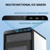 imageNugget Ice Makers Countertop 44Lbs24H Crushed Ice Maker amp Chewable Pellet Ice Machine with Ice Scoop Pellet Ice Makers with Removable BasketSonic Countertop Ice Machine for HomeKitchenOfficeStainless Steel